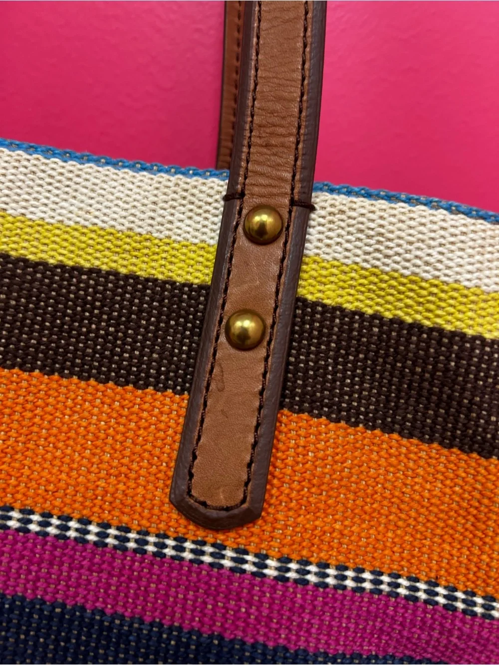 Vintage fossil bag